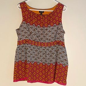 Nicole Miller Sleeveless Top